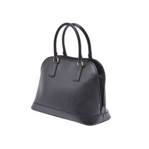 Prada black strap Saffiano leather handbag